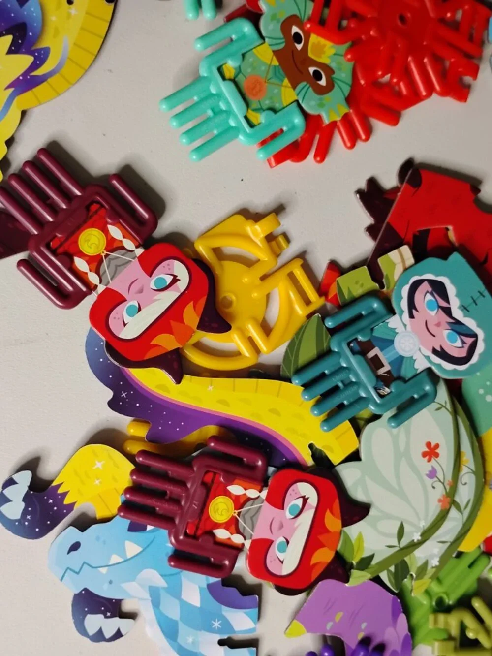 Wendy's Smartlinks Dragons Lot of 6 Toys 2020